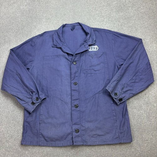 French jacket adult large blue - french,