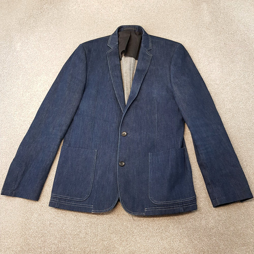 Asos mens jacket 40r blue - mens,