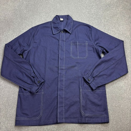 French jacket adult large blue - french,