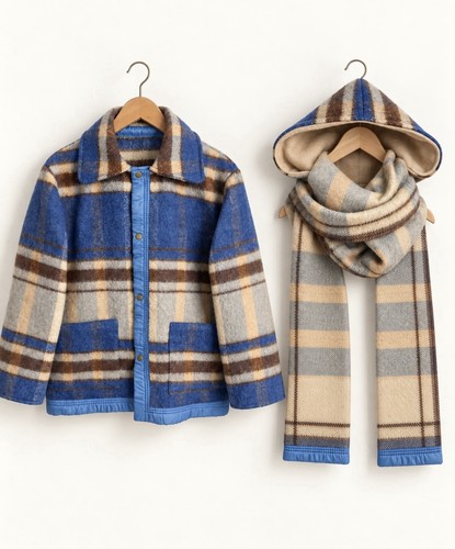 Handmade vintage french wool - vintage,