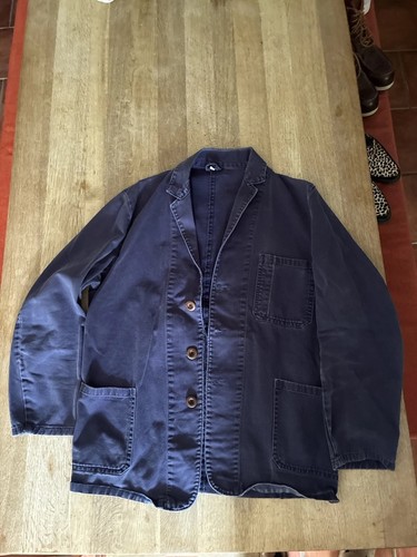French chore jacket - french, navy