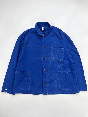 Mens blue french chore - french, jacket
