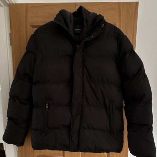 French connection black puffer - black,