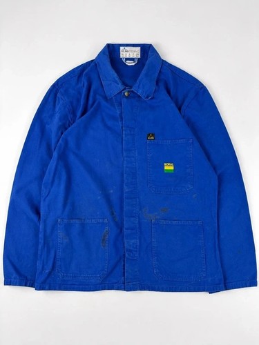Mens large blue french chore - large,