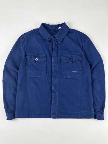 Blue workwear jacket - blue, mens