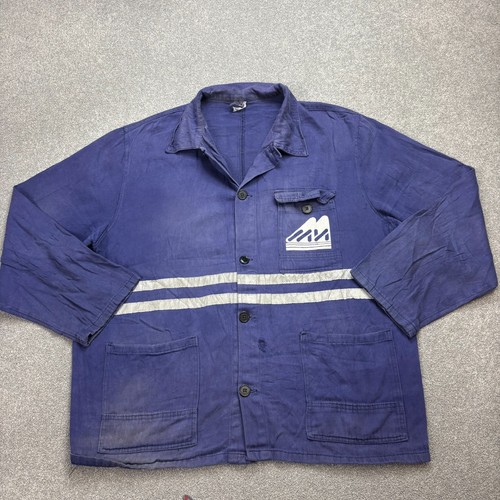 French jacket adult large blue - large,