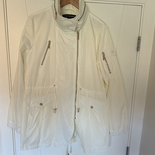 French connection white hooded - connection,