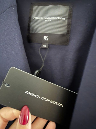 French connection navy cotton - navy,